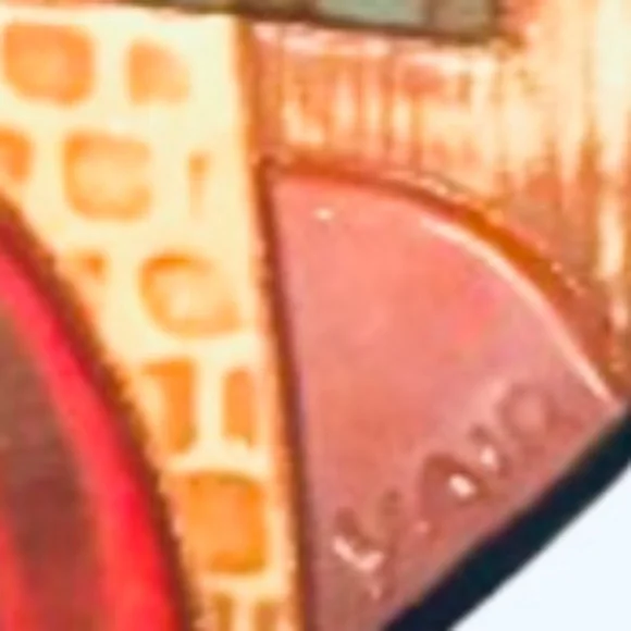 1987 Jerusalem 3-religions ceramic wall hanging